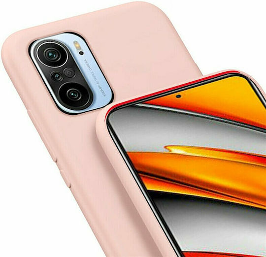 Hurtel Soft Flexible Back Cover Σιλικόνης Ροζ (Poco F3 / Mi 11i)