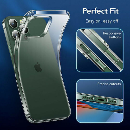 ESR Project Zero Back Cover Silicone 1.45mm Transparent (iPhone 13 Pro)