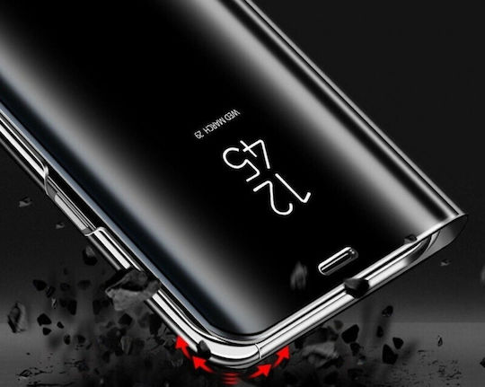 Hurtel Clear View Book Πλαστικό Μαύρο (Galaxy S20)