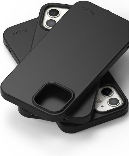 Ringke Air S Back Cover Σιλικόνης 1.3mm Μαύρο (iPhone 12 mini)