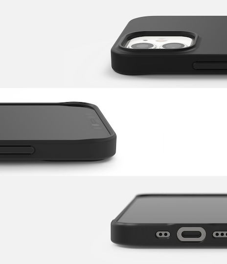 Ringke Air S Back Cover Σιλικόνης 1.3mm Μαύρο (iPhone 12 mini)