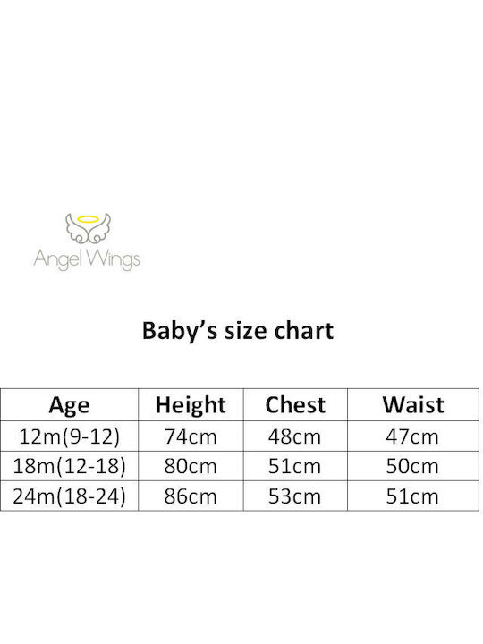 Angel Wings Ecru Haină de Botez