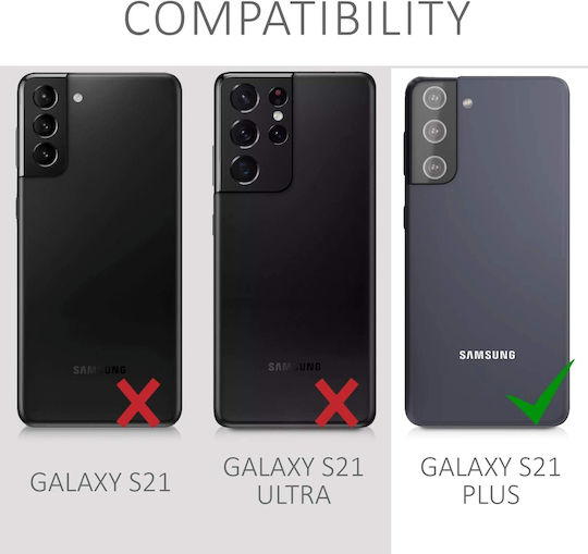 KWmobile Flexible Rubber Back Cover Σιλικόνης Γαλάζιο (Galaxy S21+ 5G)