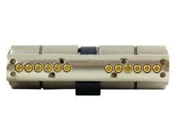 Hugo Locks Lock Cylinder Security 80mm (35-45) with 5 Keys Gold