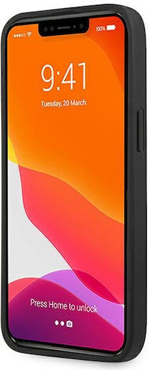 Guess Umschlag Rückseite Synthetisches Leder Schwarz (iPhone 13 Pro)