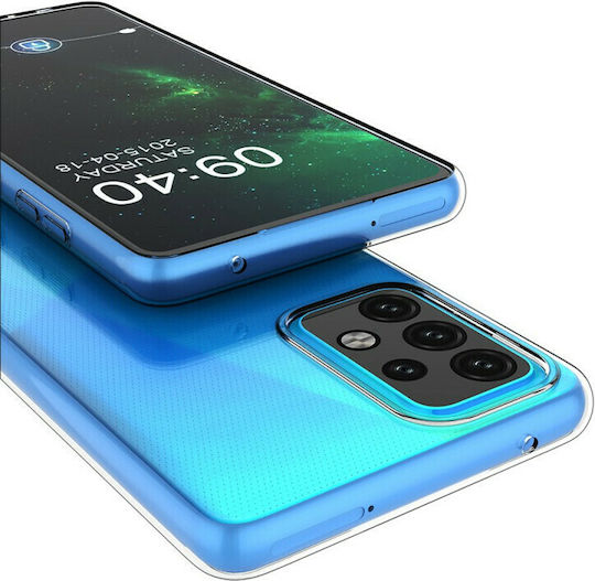 Hurtel Ultra Slim 0.5mm Back Cover Silicon 0.5mm Transparent (Galaxy A72)