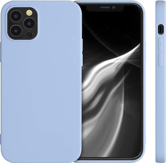 KWmobile Back Cover Σιλικόνης Γαλάζιο (iPhone 12 / 12 Pro)