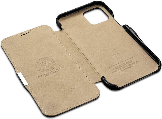 iCarer Vintage Folio Book Δερμάτινο Μαύρο (iPhone 11 Pro Max)