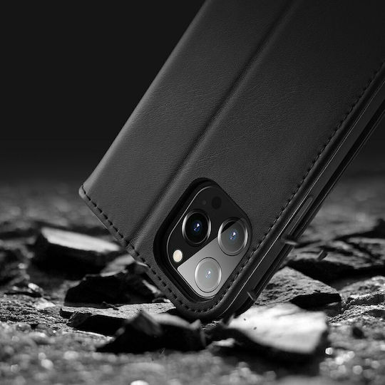 Dux Ducis Hivo Wallet Δερμάτινο Μαύρο (iPhone 13 Pro)