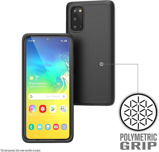 Catalyst Impact Protection Back Cover Σιλικόνης Μαύρο (Galaxy S20)