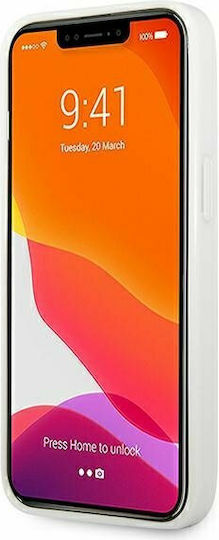Mercedes-Benz Silver Stars Pattern Back Cover Πλαστικό Λευκό (iPhone 13)