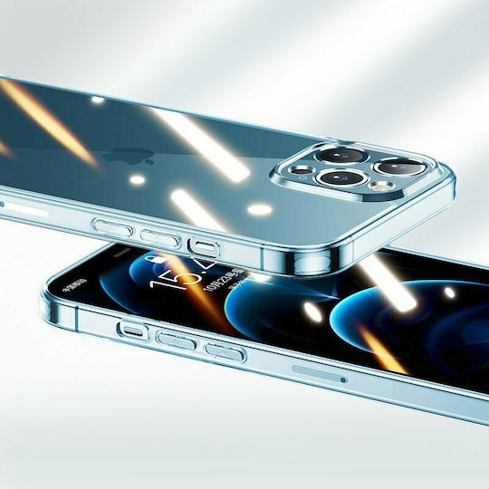 Joyroom Crystal Durable Umschlag Rückseite Kunststoff / Silikon 1.8mm Transparent (iPhone 12 / 12 Pro)