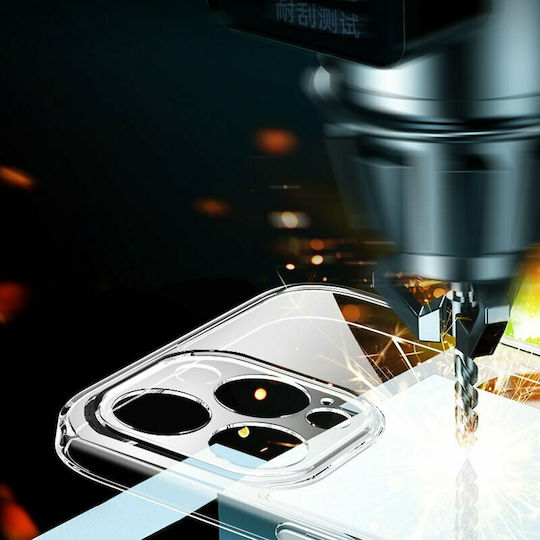 Joyroom Crystal Durable Umschlag Rückseite Kunststoff / Silikon 1.8mm Transparent (iPhone 12 / 12 Pro)