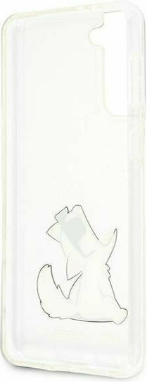 Karl Lagerfeld Choupette Eats Back Cover Σιλικόνης Διάφανο (Galaxy S21+ 5G)