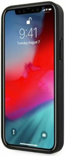 Ferrari On Track Carbon Stripe Back Cover Σιλικόνης Μαύρο (iPhone 12 Pro Max)