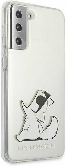 Karl Lagerfeld Choupette Eats Back Cover Σιλικόνης Διάφανο (Galaxy S21+ 5G)