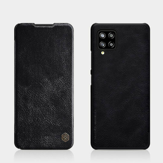 Nillkin Qin Series Book Piele artificială / Plastic Negru (Galaxy A42)