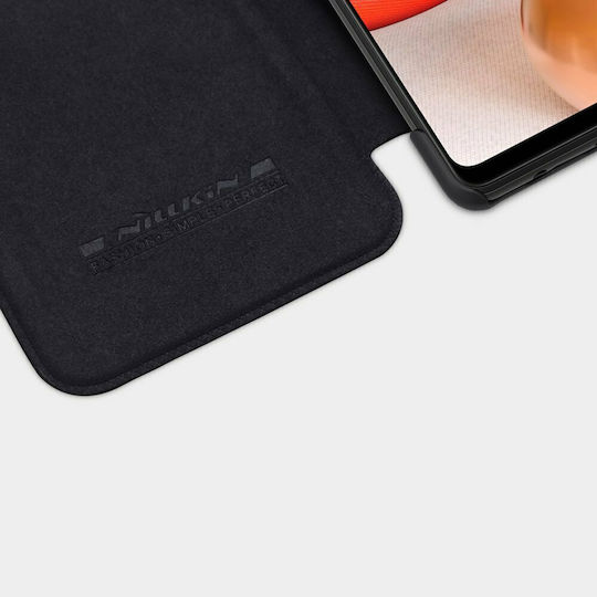 Nillkin Qin Series Book Piele artificială / Plastic Negru (Galaxy A42)