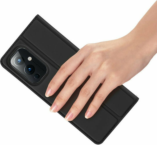 Dux Ducis Skin Pro Book Piele artificială Negru (OnePlus 9)