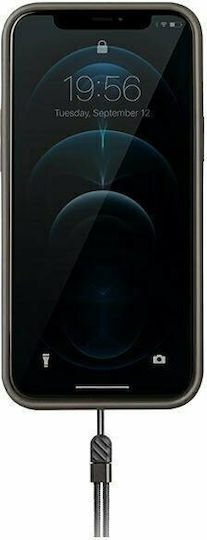 Uniq Heldro Back Cover Plastic Charcoal Camo (iPhone 12 / 12 Pro)
