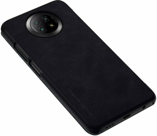 Nillkin Qin Buchen Sie Synthetisches Leder Schwarz (Redmi Note 9T)