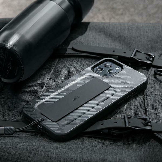 Uniq Heldro Back Cover Πλαστικό Charcoal Camo (iPhone 12 Pro Max)