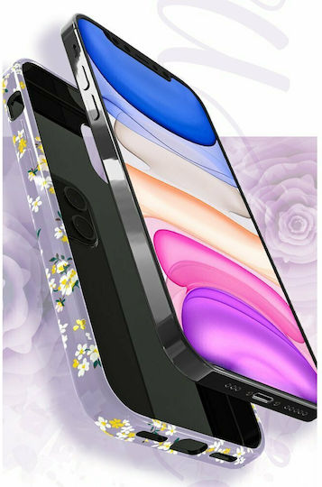 Kingxbar Blossom Back Cover Πλαστικό Πολύχρωμο (iPhone 12 mini)