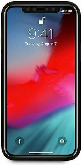 Ferrari Umschlag Rückseite Kunststoff Schwarz (iPhone 12 Pro Max)