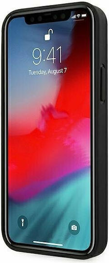 Ferrari Umschlag Rückseite Kunststoff Schwarz (iPhone 12 Pro Max)