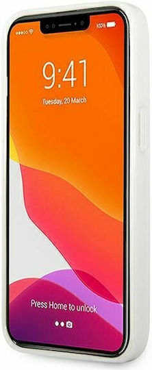 Mercedes-Benz Silver Stars Pattern Back Cover Πλαστικό Ασημί (iPhone 13 Pro Max)