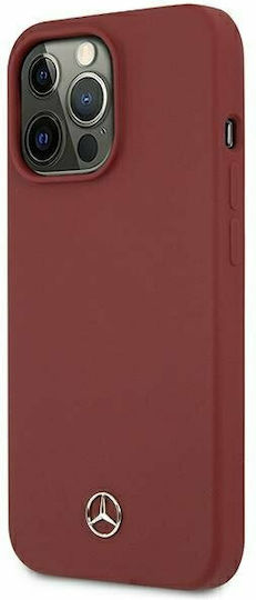 Mercedes-Benz Hardcase Back Cover Σιλικόνης Κόκκινο (iPhone 13 Pro Max)