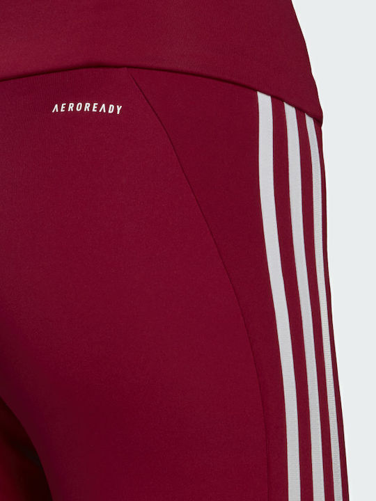 Designed To Move Women's Cropped Yoga Legging Legacy Burgundy