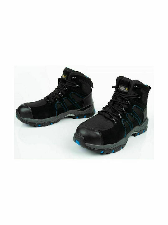Regatta Pro Downburst Boots Safety Black S1P with Certification (M),SRC