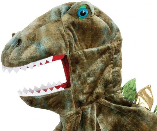 T-Rex Αποκριάτικη Κάπα Πράσινη