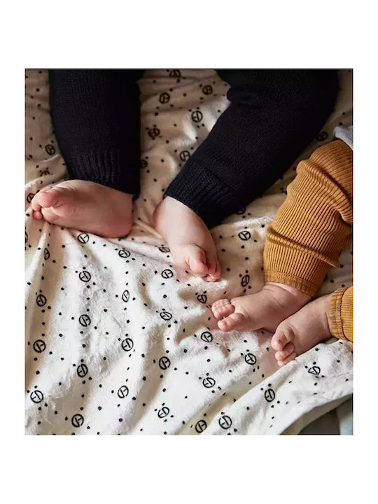 Elodie Details Blanket Nursery Swaddling Blankets Pearl Velvet Velvet Beige 75x100cm