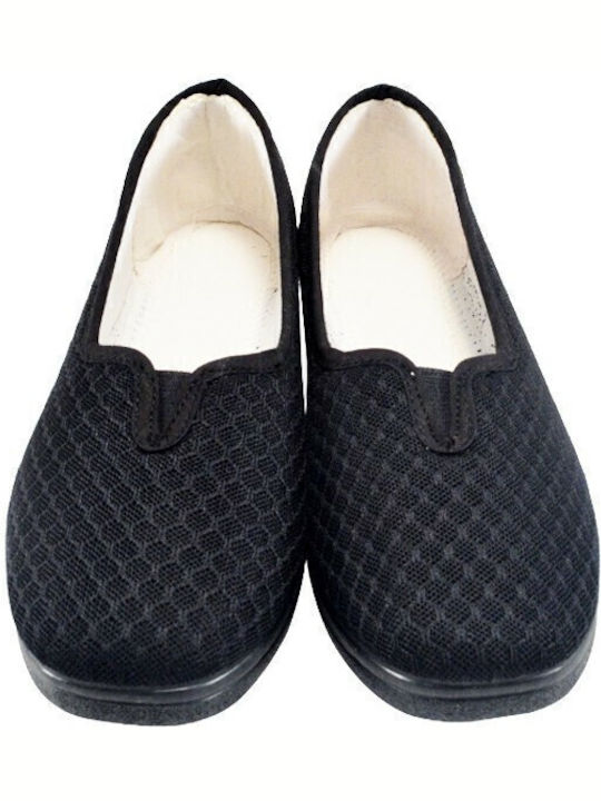880 Closed Women's Slippers Black