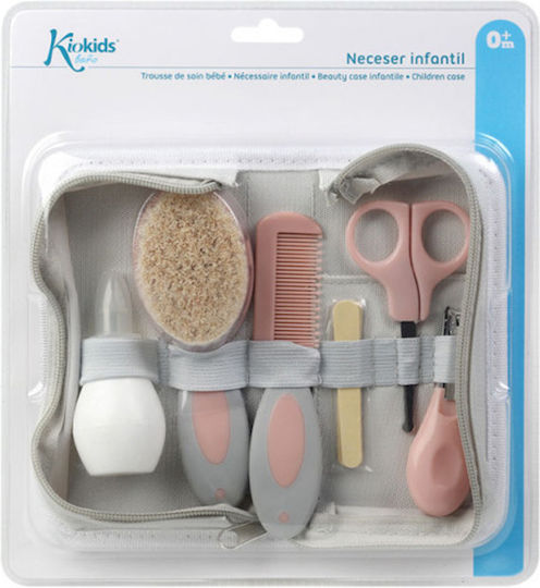 Kiokids Σετ Περιποίησης Μωρού Pink 8τμχ