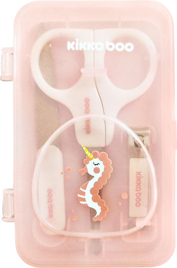 Kikka Boo Σετ Περιποίησης Νυχιών Μωρού Sea Horse Orange 3τμχ