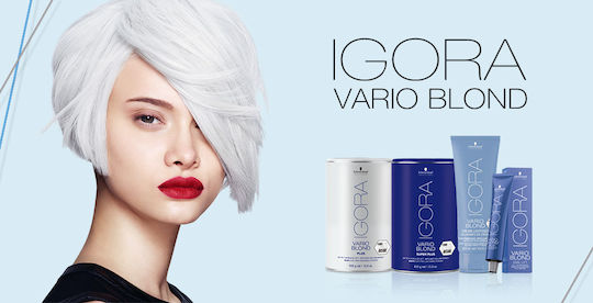 Schwarzkopf Igora Vario Blond Plus Lightener Bleaching Powder Up To 7 Grades 450gr