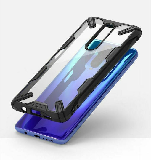 Ringke Fusion X Back Cover Σιλικόνης 2mm Μαύρο (Redmi K30)