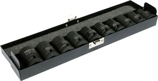 Yato Set de chei tubulare și clichet 1\2" 10buc