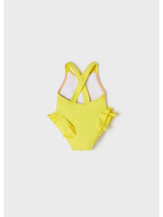 Mayoral Kids Swimwear One-Piece Yellow
