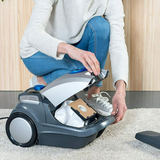 Black & Decker BXVMB700E Прахосмукачка 700W С торба 4лт Сив