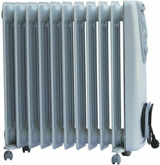 Tesy CB 2512 E01 R Καλοριφέρ Λαδιού με 12 φέτες 2500W