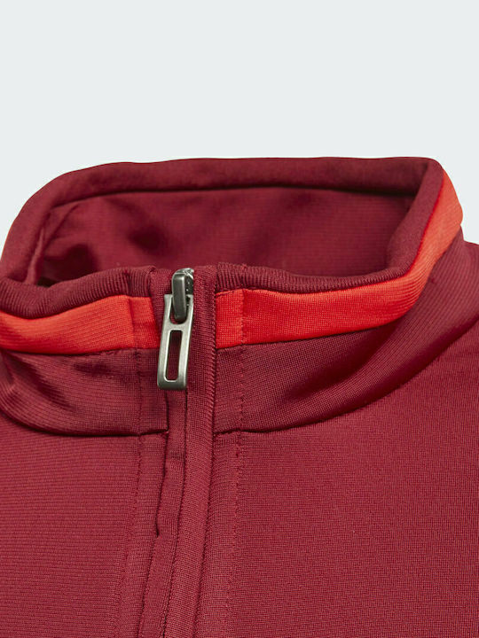 Athletic Kids Cardigan Red Tiro 19 Presentation