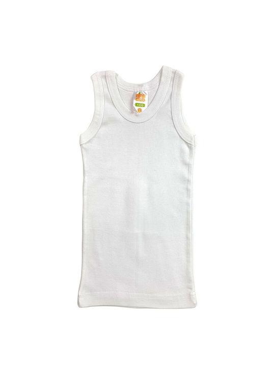 Nina Club Kids Tank Top Undershirt White Nina Club Kids Tank Top Undershirt White