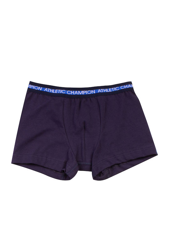 Minerva Champion Kids' Set with Boxers Blue 2pcs