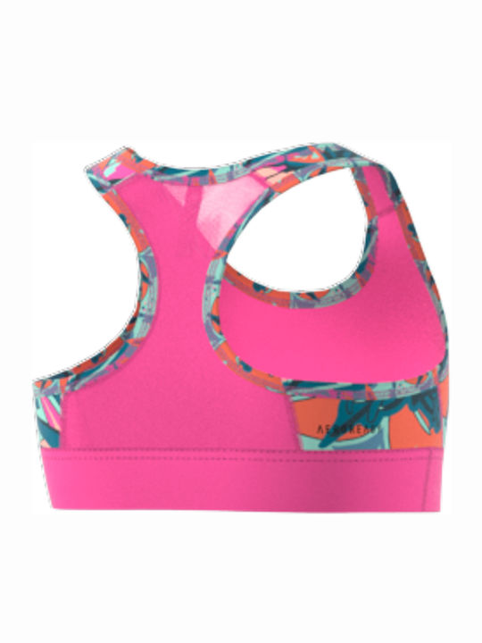 adidas Techfit Graphic Παιδικό Μπουστάκι Ροζ