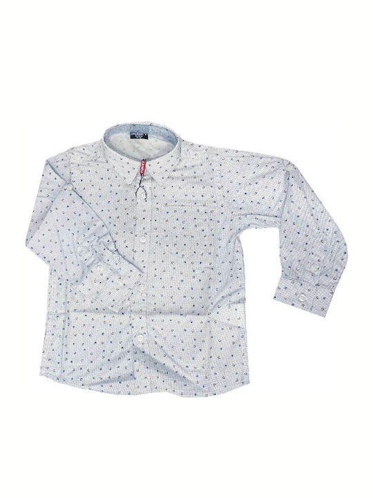 Funky Kids Polka Dot Shirt White