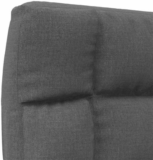 Vielseitiger Sitzsack Pouf Wasserdicht Dunkelgrau 50x54x58cm